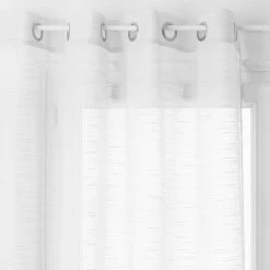 ATMOSPHERA Voilage Sam - 140 X 240 Cm - Blanc