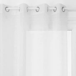 ATMOSPHERA Voilage Modèle Louis - 140 X 240 Cm - Blanc