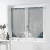 Paris Prix Paire De Voilages Salina 60x160cm Gris -Auchan Boutique B2CD 3103