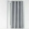 Paris Prix Rideau Voilage à Œillets Domea 140x260cm Gris