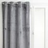 ATMOSPHERA Rideau Avec Tissage Brodé Doré - 140 X 260 Cm - Gris