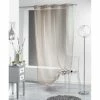 Paris Prix Rideau Voilage Lisséa 140x240cm Taupe