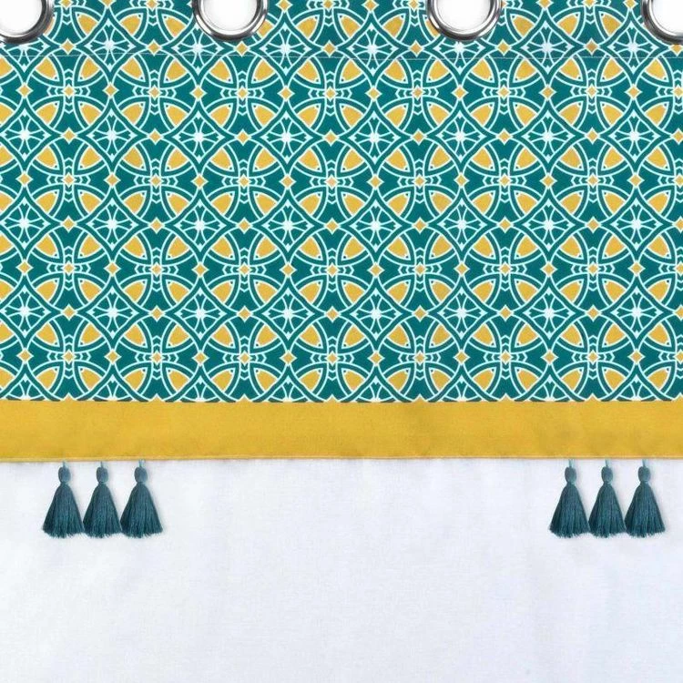 Paris Prix Rideau Voilage à Œillets Callao 140x240cm Bleu 5 Paris Prix Rideau Voilage à Œillets Callao 140x240cm Bleu – Image 3