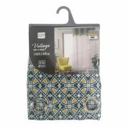 Paris Prix Rideau Voilage à Œillets Callao 140x240cm Bleu 10 Paris Prix Rideau Voilage à Œillets Callao 140x240cm Bleu -Auchan Boutique B2CD 3160