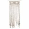 ATMOSPHERA Rideau à Fil Design Macramé Rituality - L. 90 X H. 200 Cm - Beige -Auchan Boutique B2CD 322