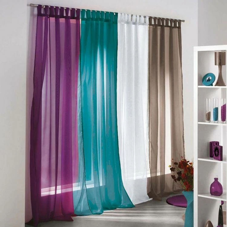 Paris Prix Rideau Voilage à Passants Voiline 140x240cm Blanc 4 Paris Prix Rideau Voilage à Passants Voiline 140x240cm Blanc – Image 2