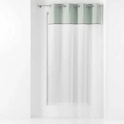 Paris Prix Rideau Voilage Ă Ĺ’illets Jolibel 137x240cm Menthe