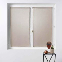 Paris Prix Paire De Voilages Sandra 60x90cm Lin 8 Paris Prix Paire De Voilages Sandra 60x90cm Lin -Auchan Boutique B2CD 3298