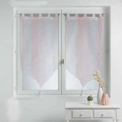 Paris Prix Paire De Voilages Balina 60x160cm Nude