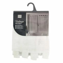 Paris Prix Paire De Voilages Zazy 60x160cm Blanc -Auchan Boutique B2CD 3308