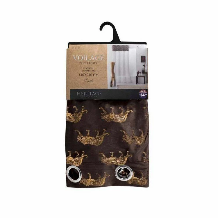 Paris Prix Rideau Voilage à Œillets Tigalo 140x240cm Blanc 4 Paris Prix Rideau Voilage à Œillets Tigalo 140x240cm Blanc – Image 2