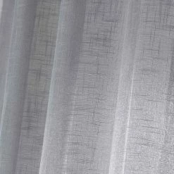 Paris Prix Rideau Voilage Haltona 140x280cm Gris -Auchan Boutique B2CD 3390