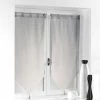 Paris Prix Paire De Voilages Voiline 60x160cm Gris