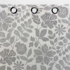 Paris Prix Rideau à Œillets Imprimé Panachic 140x240cm Beige -Auchan Boutique B2CD 341