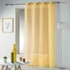 Paris Prix Rideau Voilage Étamine Telma 140x240cm Jaune -Auchan Boutique B2CD 3411