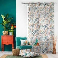 Paris Prix Rideau Voilage à Œillets Panis 140x240cm Blanc 8 Paris Prix Rideau Voilage à Œillets Panis 140x240cm Blanc -Auchan Boutique B2CD 3430