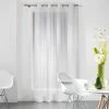 Paris Prix Rideau Voilage Dandy 140x240cm Blanc -Auchan Boutique B2CD 3432