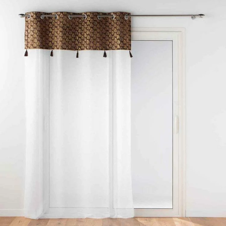 Paris Prix Rideau Voilage à Œillets Evie 140x240cm Choco 3 Paris Prix Rideau Voilage à Œillets Evie 140x240cm Choco