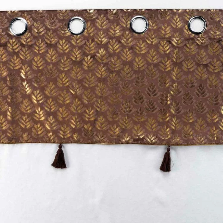 Paris Prix Rideau Voilage à Œillets Evie 140x240cm Choco 5 Paris Prix Rideau Voilage à Œillets Evie 140x240cm Choco – Image 3