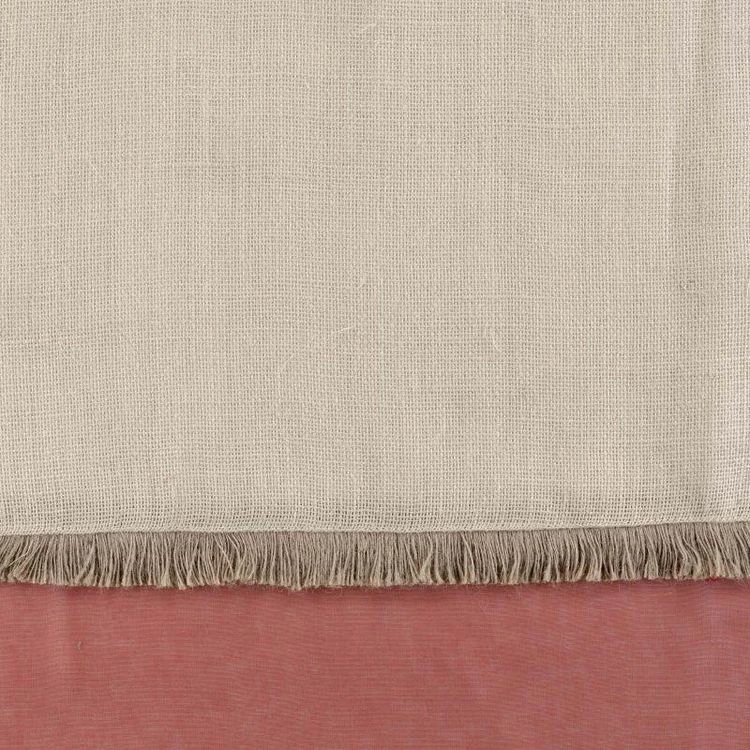 Paris Prix Rideau Voilage à Œillets Greenybel 140x240cm Terracotta 5 Paris Prix Rideau Voilage à Œillets Greenybel 140x240cm Terracotta – Image 3