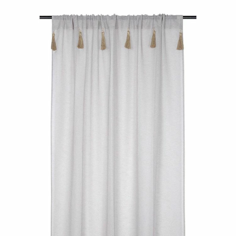 Lovely Casa Voilage Passe Tringle 140x260 Cm Ibiza Naturel 3 Lovely Casa Voilage Passe Tringle 140x260 Cm Ibiza Naturel