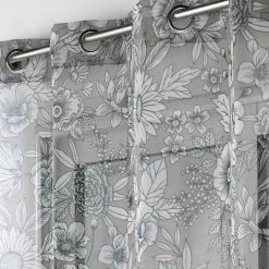 Paris Prix Rideau Voilage à Œillets Milady 140x240cm Gris 7 Paris Prix Rideau Voilage à Œillets Milady 140x240cm Gris -Auchan Boutique B2CD 3522