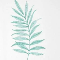 Paris Prix Rideau Voilage à Œillets Efira 140x240cm Menthe -Auchan Boutique B2CD 3558