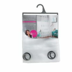 Paris Prix Rideau Voilage à Œillets Efira 140x240cm Menthe -Auchan Boutique B2CD 3559