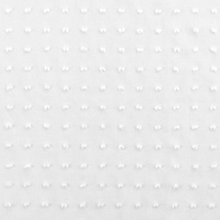 Paris Prix Rideau Voilage à Œillets Pomponella 140x240cm Blanc 5 Paris Prix Rideau Voilage à Œillets Pomponella 140x240cm Blanc – Image 3