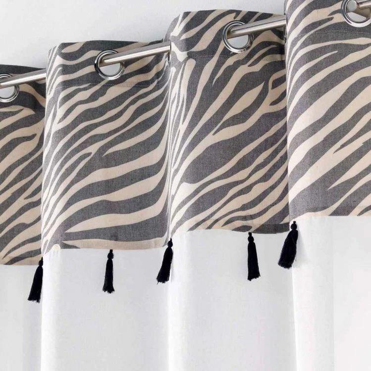 Paris Prix Rideau Voilage à Œillets Maroni 140x240cm Blanc 4 Paris Prix Rideau Voilage à Œillets Maroni 140x240cm Blanc – Image 2