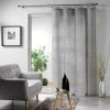 Paris Prix Rideau à Œillets Milza 140x240cm Anthracite 2 Paris Prix Rideau à Œillets Milza 140x240cm Anthracite -Auchan Boutique B2CD 3600