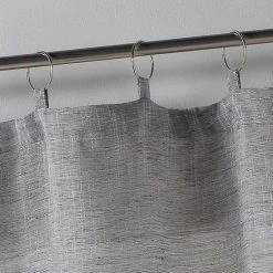 Paris Prix Rideau à Œillets Milza 140x240cm Anthracite -Auchan Boutique B2CD 3601