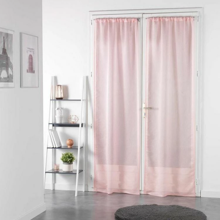 Paris Prix Paire De Voilages Pointille 70x240cm Saumon 3 Paris Prix Paire De Voilages Pointille 70x240cm Saumon