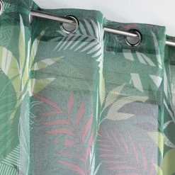 Paris Prix Rideau Voilage à Œillets Assana 140x240cm Kaki 7 Paris Prix Rideau Voilage à Œillets Assana 140x240cm Kaki -Auchan Boutique B2CD 3637