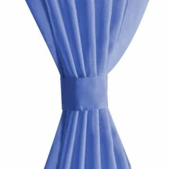 VIDAXL Rideau Occultant 2 Pcs Voile 140 X 175 Cm Bleu Royal 10 VIDAXL Rideau Occultant 2 Pcs Voile 140 X 175 Cm Bleu Royal -Auchan Boutique B2CD 3655