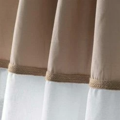 Paris Prix Rideau Voilage à Œillets Kelonia 140x240cm Naturel -Auchan Boutique B2CD 3658