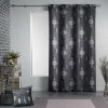 Paris Prix Rideau à Oeillets Été Indien 140x260cm Anthracite -Auchan Boutique B2CD 367