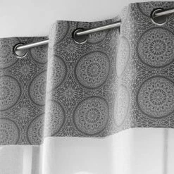 Paris Prix Rideau Voilage à Œillets Sibel 140x240cm Gris 8 Paris Prix Rideau Voilage à Œillets Sibel 140x240cm Gris -Auchan Boutique B2CD 3673