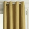 ATMOSPHERA Rideau De Salon Occultant 8 œillet - 140 X 260 Cm - Ocre 2 ATMOSPHERA Rideau De Salon Occultant 8 œillet - 140 X 260 Cm - Ocre -Auchan Boutique B2CD 368