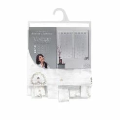 Paris Prix Paire De Voilages Light Heart 60x90cm Rose 5 Paris Prix Paire De Voilages Light Heart 60x90cm Rose -Auchan Boutique B2CD 3749