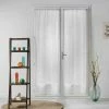 Paris Prix Paire De Voilages Luminea 70x200cm Blanc