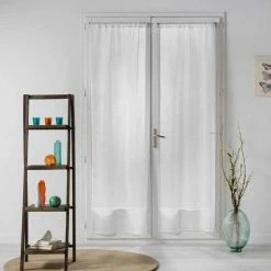 Paris Prix Paire De Voilages Luminea 70x200cm Blanc