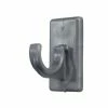 Paris Prix Lot De 2 Supports Adhésifs Courts Bistrot 11cm Gris