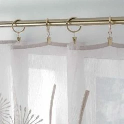 Paris Prix Lot De 10 Anneaux Pince 12cm Laiton -Auchan Boutique B2CD 3768