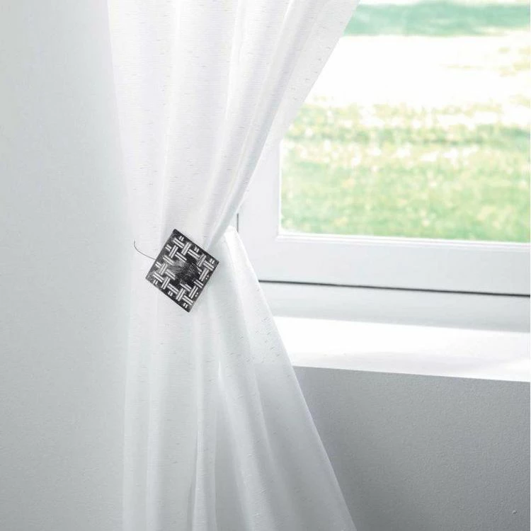 Paris Prix Embrasse De Rideau Aimantée Moderno 30cm Noir 4 Paris Prix Embrasse De Rideau Aimantée Moderno 30cm Noir – Image 2