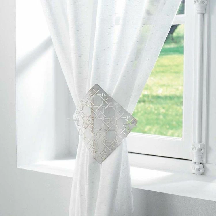 Paris Prix Embrasse De Rideau Broche Bobix 16cm Blanc 4 Paris Prix Embrasse De Rideau Broche Bobix 16cm Blanc – Image 2