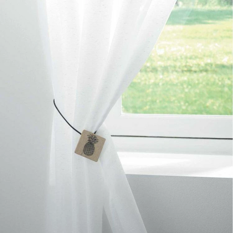 Paris Prix Embrasse De Rideau Aimantée Guarani 43cm Noir 4 Paris Prix Embrasse De Rideau Aimantée Guarani 43cm Noir – Image 2