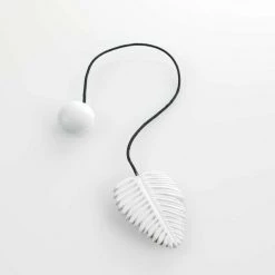 Paris Prix Embrasse De Rideau Aimantée Zafara 33cm Blanc