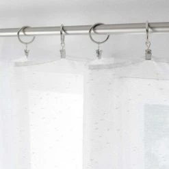 Paris Prix Lot De 10 Anneaux Pince 12cm Chrome -Auchan Boutique B2CD 3841