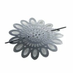 Paris Prix Embrasse De Rideau Broche Mandy 17cm Gris